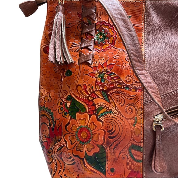 Beautiful Boho Etched Design Tote - Picture 3 of 4